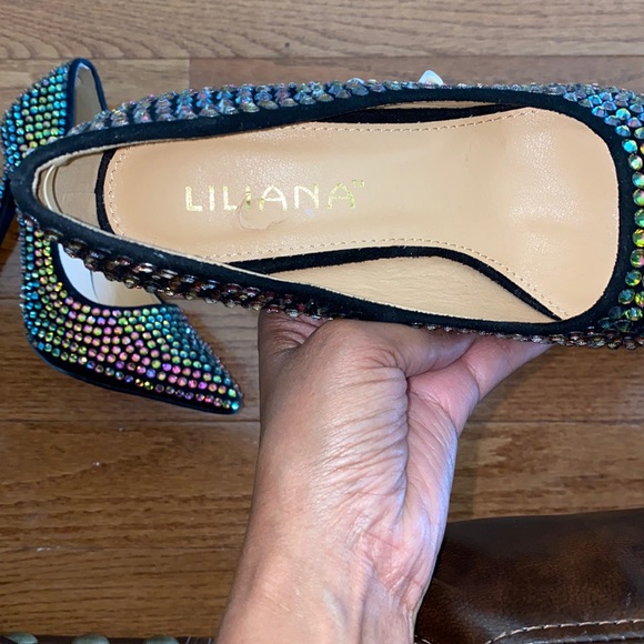 Liliana rhinestone Heels size 7 - Picture 7 of 7